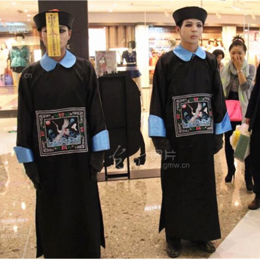 Halloween Costumes Chinese Ghost Zombie MEN